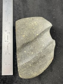 5" Grooved Axe Indian Artifact Arrowhead