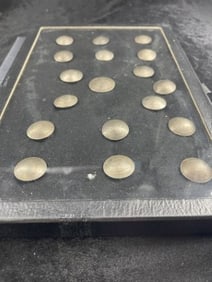 Frame of Coin Buttons & Riker Frame IS Included