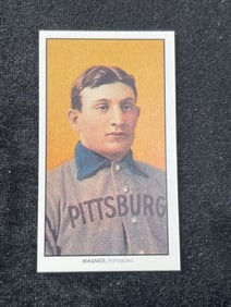 Honus Wagner reprint card