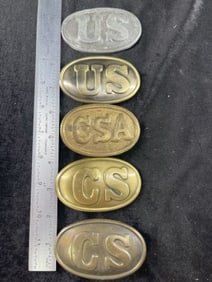 Group of Contemporary Belt Buckles