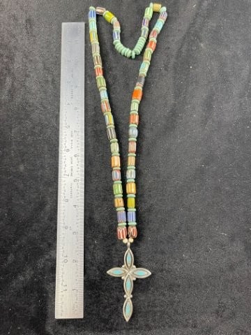 Trade Cross Necklace Indian Artifact Arrowhead (1 of 4)