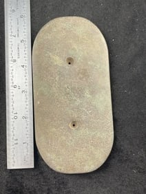 Gorget Indian Artifact Arrowhead