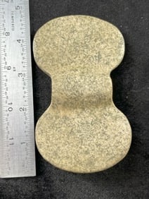 Butterfly Bannerstone Indian Artifact Arrowhead