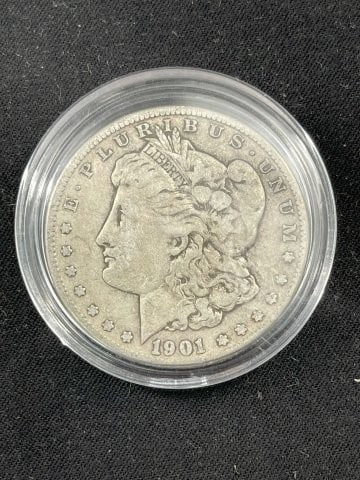 1901 O Morgan Silver Dollar Coin (1 of 2)