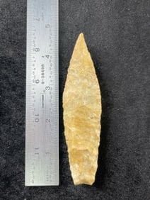 Agate Basin Indian Artifact Arrowhead