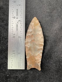 Clovis Indian Artifact Arrowhead
