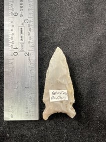 Graham Cave Indian Artifact Arrowhead