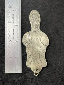 Beaver Pendant from New York Indian Artifact Arrowhead