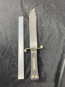 Texas Bowie Knife Stamped C.S 1861 Indian Artifact Arrowhead