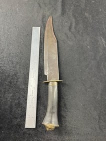 Antique Bowie Style Knife Indian Artifact Arrowhead