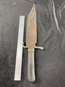Bowie Style Knife Indian Artifact Arrowhead
