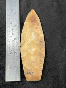 Agate Basin Indian Artifact Arrowhead