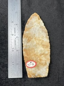 Agate Basin Indian Artifact Arrowhead