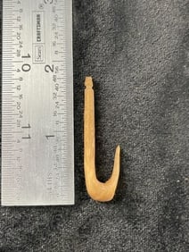 Bone Hook Indian Artifact Arrowhead