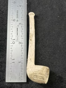 Trade Pipe Indian Artifact Arrowhead