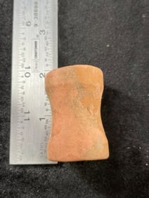 Pottery Bead Indian Artifact Arrowhead