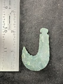 Chipped Hook Indian Artifact Arrowhead