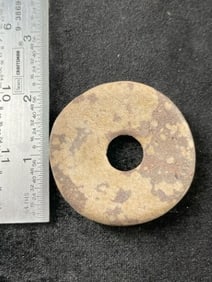 Discoidal Indian Artifact Arrowhead