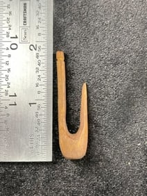 Bone Hook Indian Artifact Arrowhead