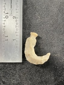 Chipped Hook Indian Artifact Arrowhead