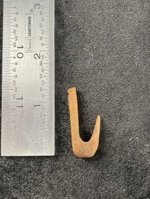 Bone Hook Indian Artifact Arrowhead