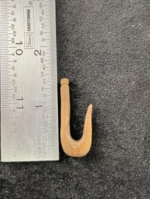Bone Hook Indian Artifact Arrowhead