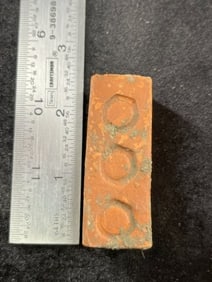 Pottery Bead Indian Artifact Arrowhead