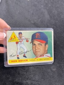 1956 Topps Ken Boyer Baseball Card
