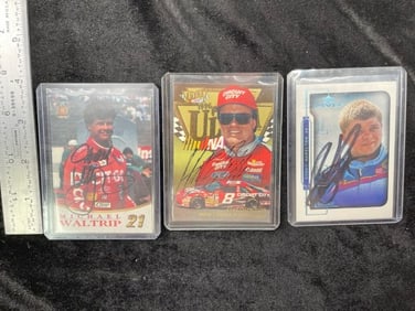 Nascar Authentic Hand Signed Autographs
