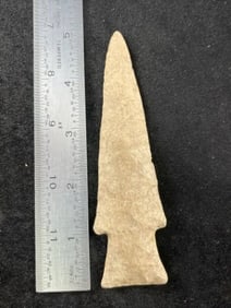 4 & 7/8" Hardin Indian Artifact Arrowhead