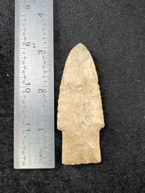 3" Scottsbluff Indian Artifact Arrowhead