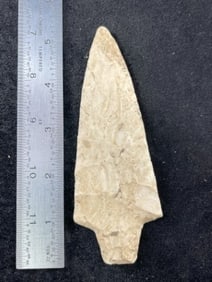 5 & 1/8" Adena Indian Artifact Arrowhead