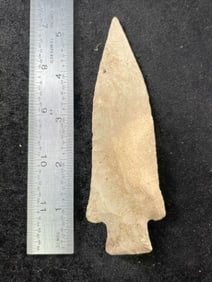 5 & 1/4" Etley Indian Artifact Arrowhead