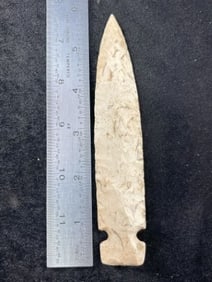 5 & 3/4" Hickory Ridge Indian Artifact Arrowhead
