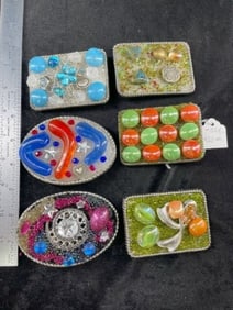 Group of Belt Buckles