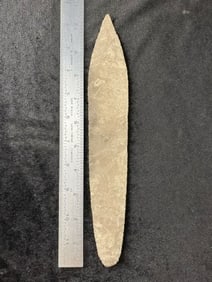 Native American Lerma Round Base Knife from Bloom Field Township. Ex - ML Private Collection Indian