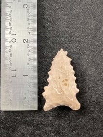 Dalton Indian Artifact Arrowhead