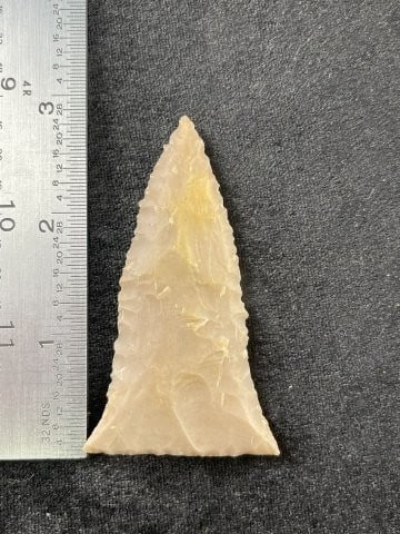 Mineral Springs Blade Rare Type, Thin & Sharp from Cass County, Texas. Ex - Delk Collection Indian (1 of 4)