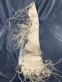 Native American Holster/ Bag Indian Artifact Arrowhead