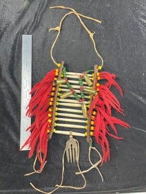 Breast Plate Indian Artifact Arrowhead