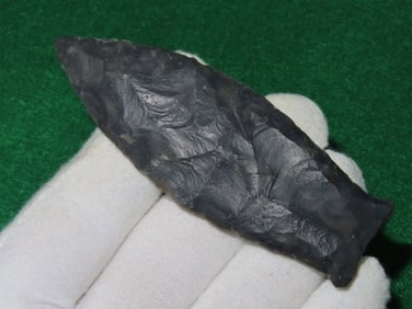 3 & 3/4" Fluted Cumberland Indian Artifact Arrowhead