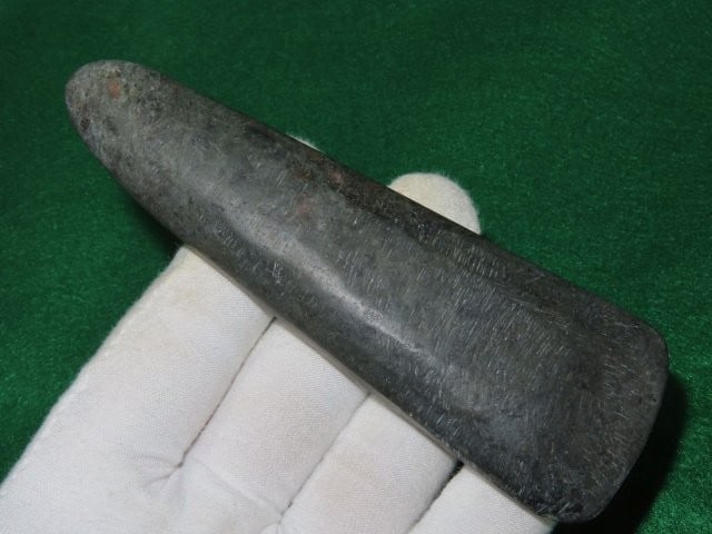 5 & 3/16" Celt Indian Artifact Arrowhead (1 of 4)