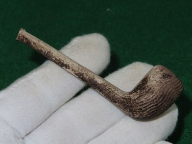 3 & 1/2" Historic Kaolin Trade Pipe Indian Artifact Arrowhead