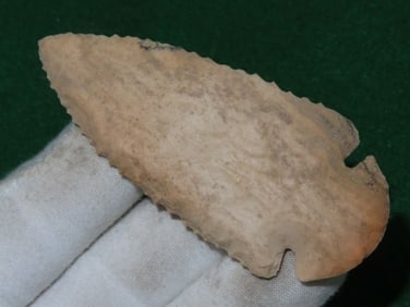 3 & 1/2" Dovetail Indian Artifact Arrowhead