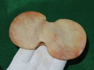 5 & 1/2" Butterfly Bannerstone Indian Artifact Arrowhead