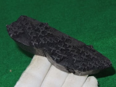 4 & 3/4" Antique Ink Stamp Indian Artifact Arrowhead