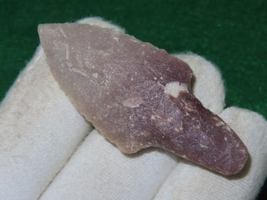 2 & 7/16" Quartzite Adena Indian Artifact Arrowhead