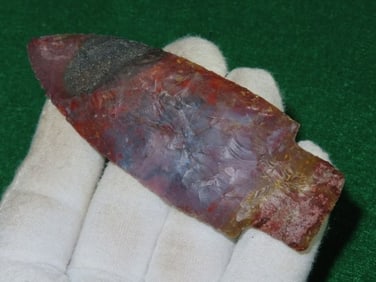4 & 1/4" Scottsbluff Indian Artifact Arrowhead
