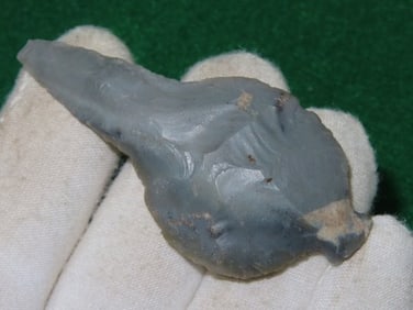 3 & 3/4" Oviod Knife Drill Indian Artifact Arrowhead