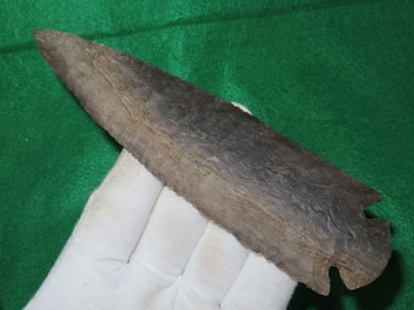 7 & 1/2" Dovetail Indian Artifact Arrowhead